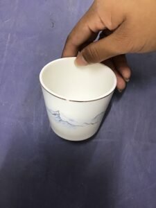 bone china ice peak chanel cup