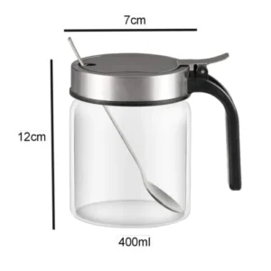 borosilicate spice jar
