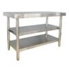 stainless steel three tiered table