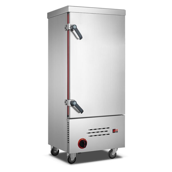 8 pan gas fired rice steamer