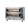 2 layer 4 tray gas oven
