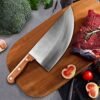 forged pork knife