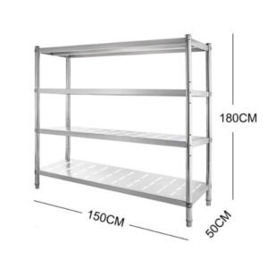 1.5 meter four layer stainless steel drain rack 1.5 meter four layer stainless steel drain rack