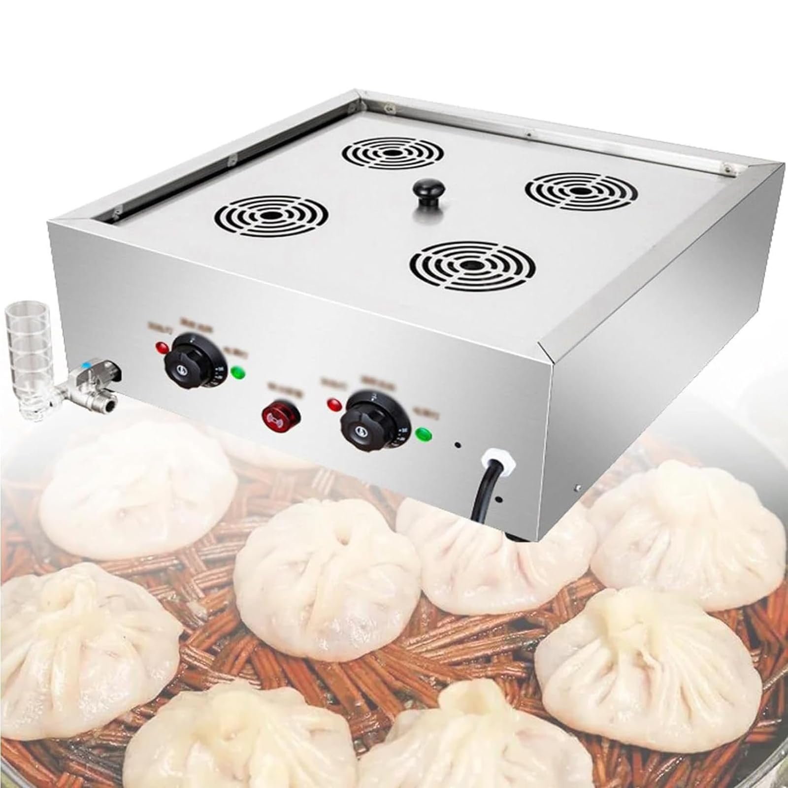 2.2kW electric steamed bun machine