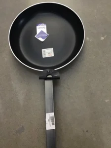 non stick pan with iron handle and encapsulated base