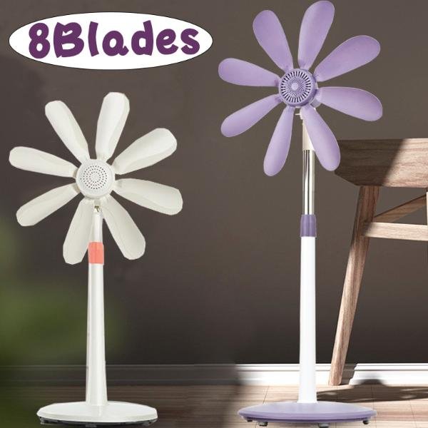 zhongyue 820# 8 blade round floor fan