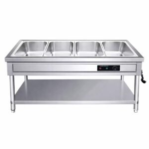 stainless steel insulated food cart