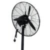 plastic five blade floor fan