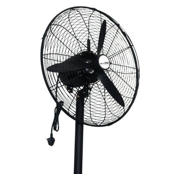 plastic five blade floor fan