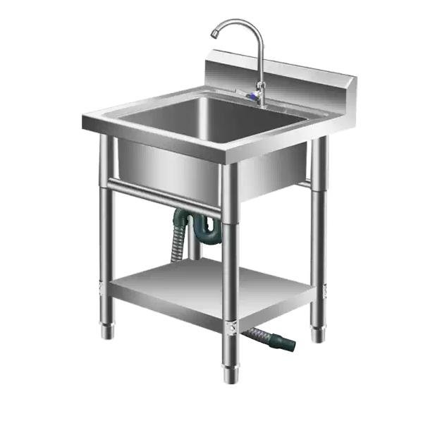 700*700 single star vegetable washing sink