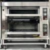 2 layer 4 tray gas oven