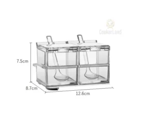 grid spice jars
