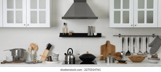 countertop different cooking utensils kitchen 260nw 2275314761