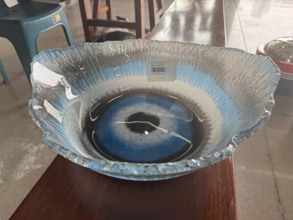 hand painted sashimi glassware