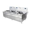 3 head medium pressure high power soup stir fryer