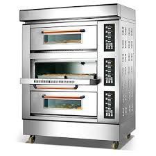 3 layer 6 tray gas oven