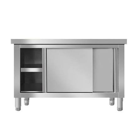 double pass cooking table