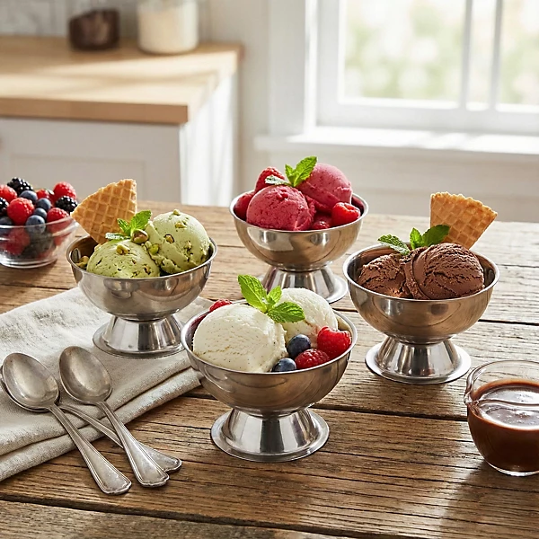 stainless steel desserts