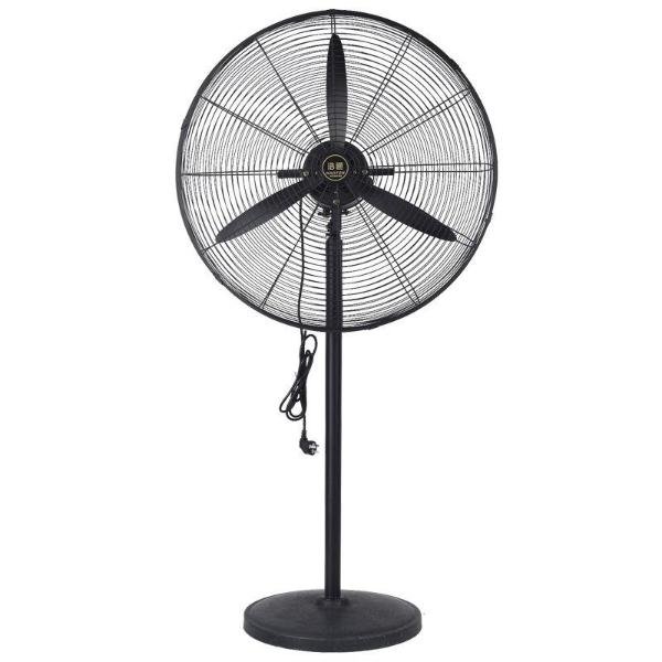 plastic five blade floor fan